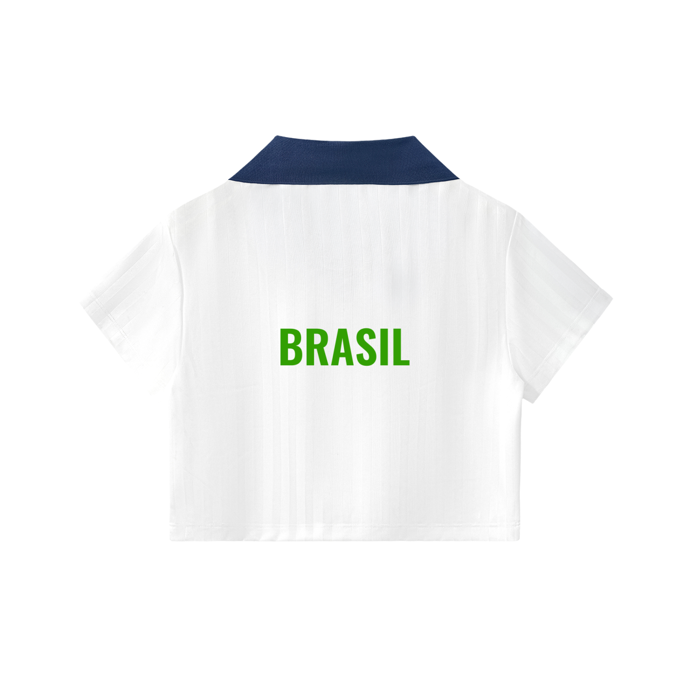 Brazil Striped Cropped Jersey