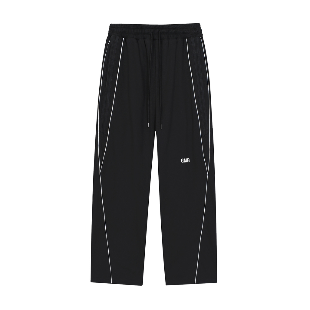 Striped Straight Leg Sweatpants