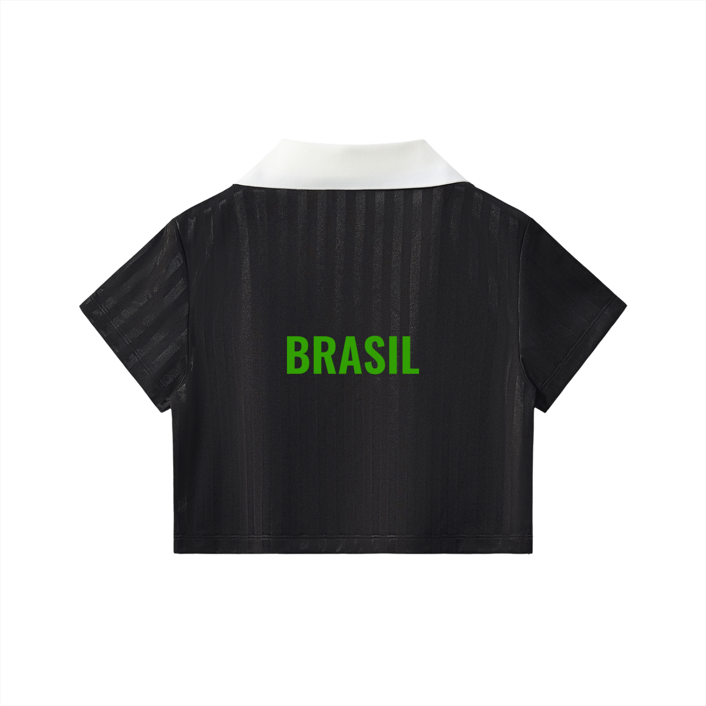 Brazil Striped Cropped Jersey