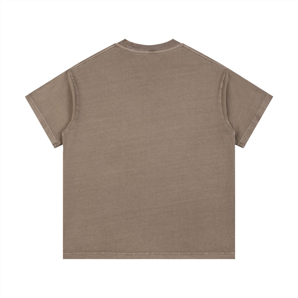 Oversized Vintage Wash Cotton T-Shirt