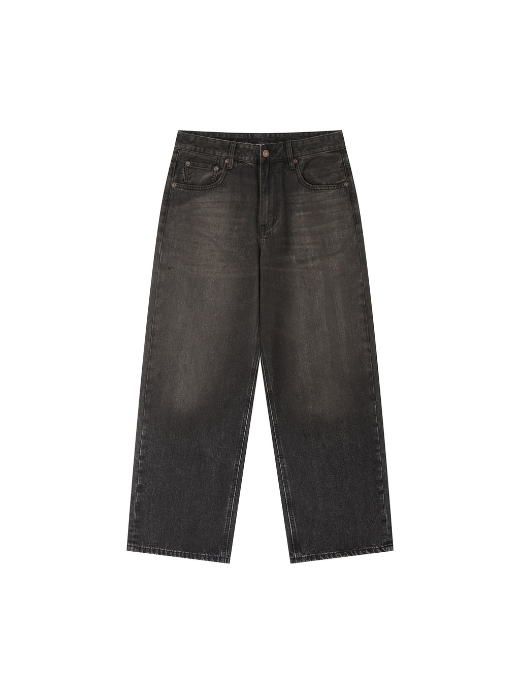 Vintage Wash Denim Jeans